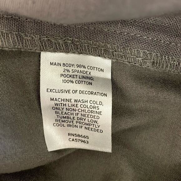 Abound Men’s Cargo Shorts Grey Steel Sz XL 2 Velcro Pockets 2 Front Side Pockets - Picture 11 of 11